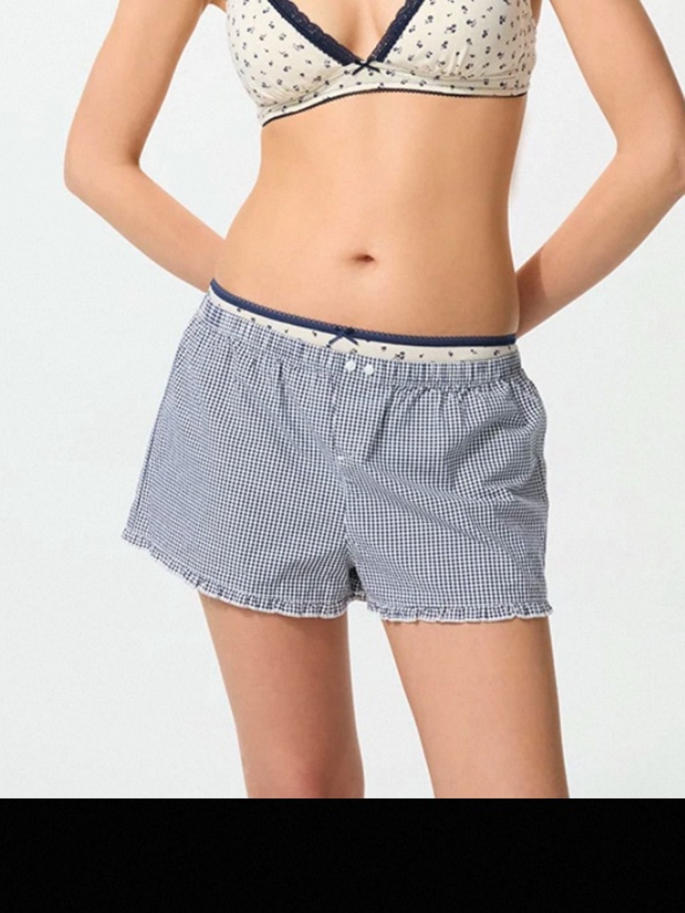 Uniqlo women Cotton Boxer Easy Shorts pajama size M (runs small)